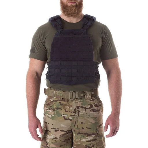 Gilet Tactique Militaire Amphibie - Porte-plaque, Camouflage, Nylon 600D - Pour Airsoft, Chasse, Outdoor - 5