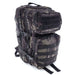 Sac à dos sd SWAT PREMIUM 42L Camo Noir - Patrol Equipement