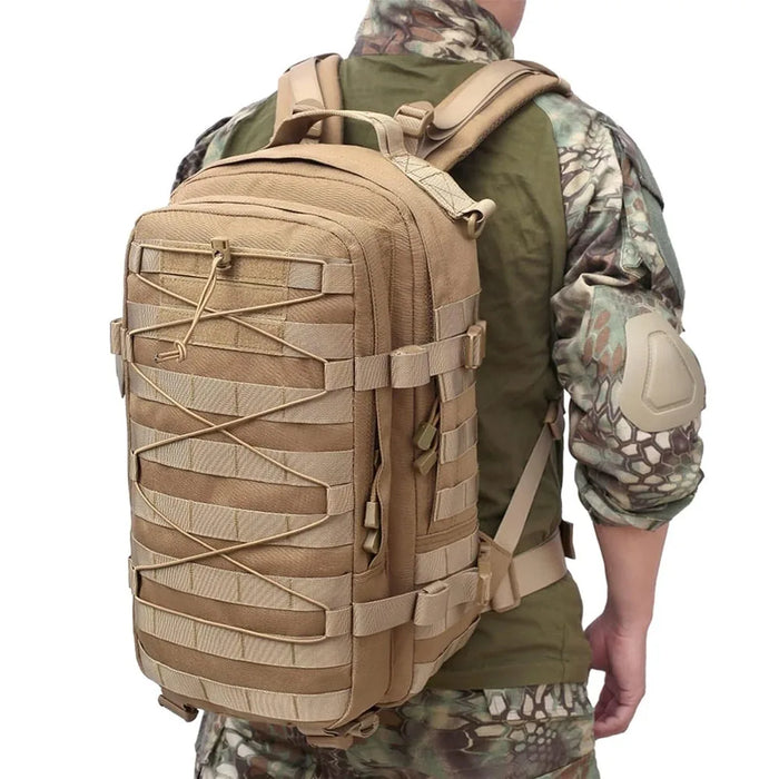 Sac à dos tactique Molle EDC 25L Kaki