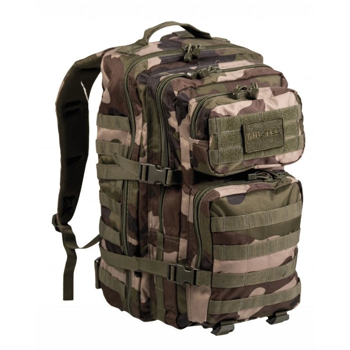 Sac dos US Assault Pack Grand Camo CE Mil Tec SOLDAT.FR