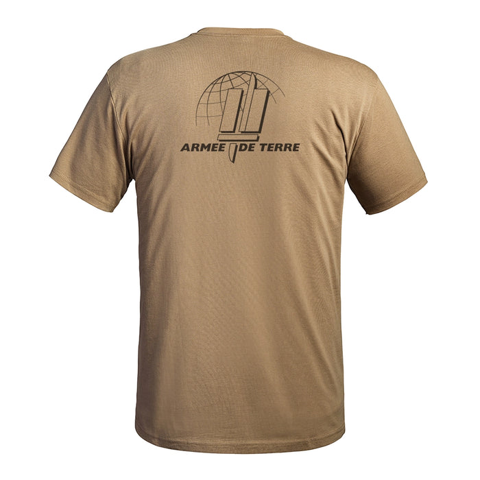 T-shirt Armée de Terre Tan pour les militaires