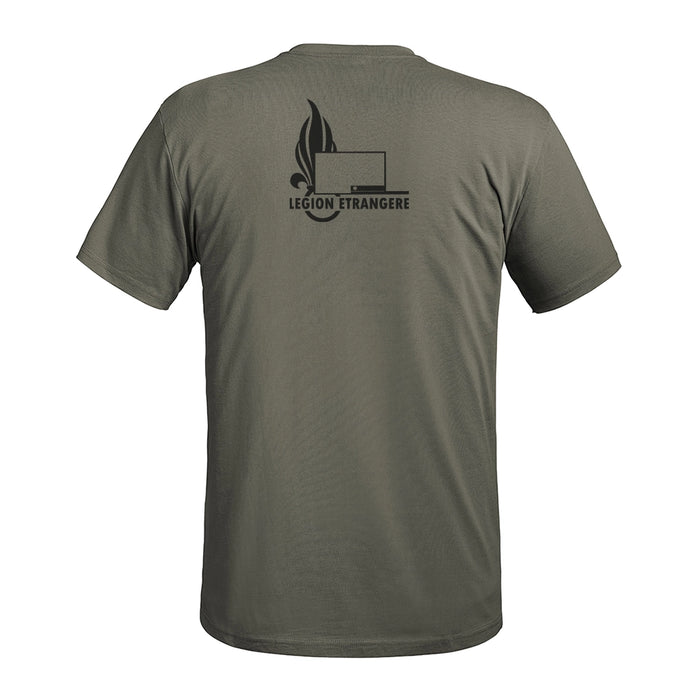 T-shirt Légion Étrangère STRONG Vert Olive pour les militaires