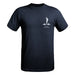 T-shirt Marine Nationale STRONG Bleu Logo
