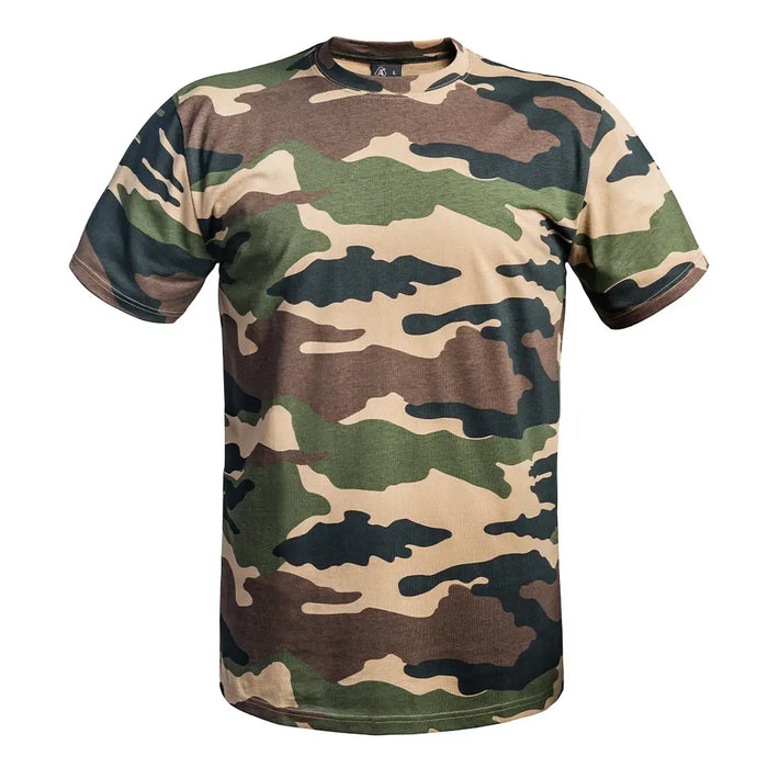 T-shirt militaire Airflow Camouflage CE FR