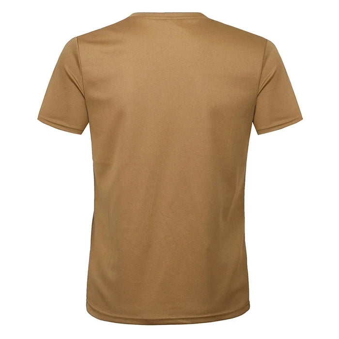 T-shirt tactique respirant Tan homme