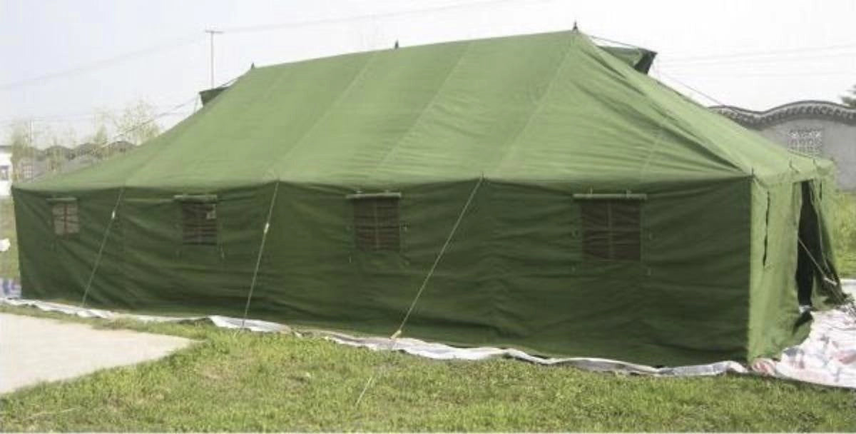 Tente Militaire Polyester Vert Armée pour les soldats