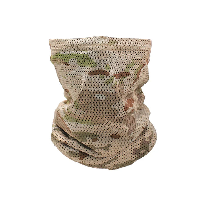Tour de cou tactique camouflage été 12