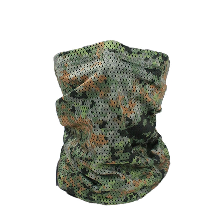 Tour de cou tactique camouflage été 6