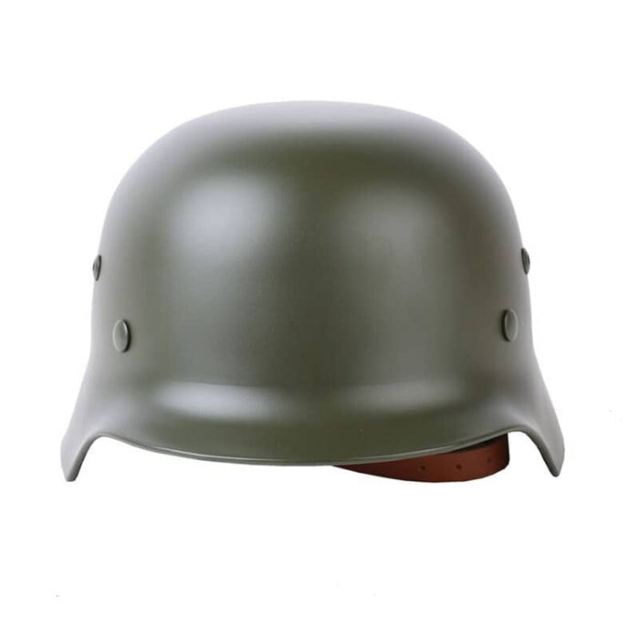 Housse de casque allemand M35 double face réversible en chêne avec reproduction camouflage Housse de casque allemand M35 double face réversible en chêne avec reproduction camouflage