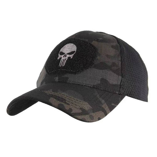 Casquette Punisher Camo Noir