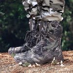 Chaussures militaires camouflage de l'armée grise