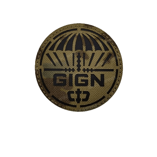 GIGN Camouflage PVC badge
