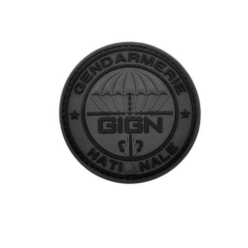 GIGN Grey PVC badge