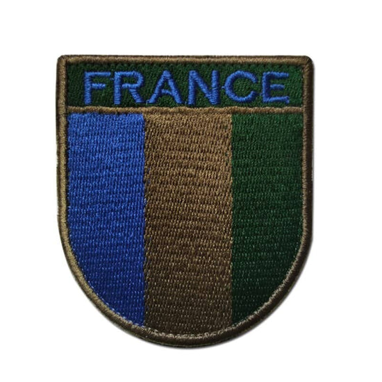écusson militaire français vert