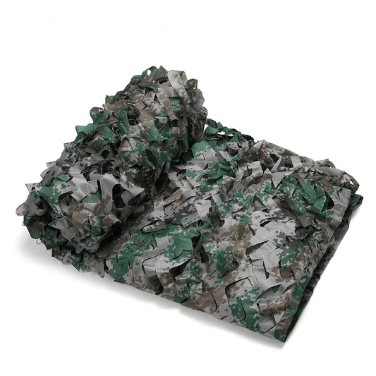 Filet de camouflage Renforcé Woodland Digital pour militaire