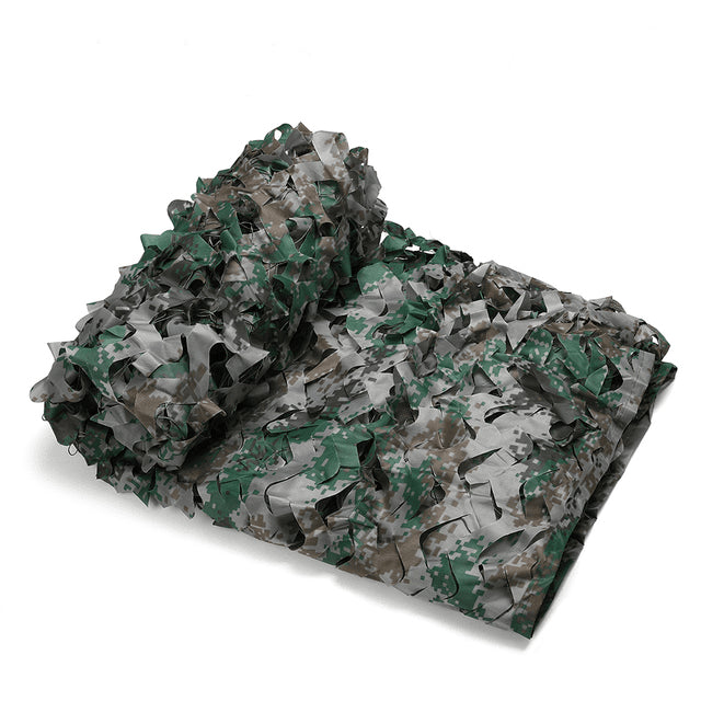 Woodland Digital reinforced camouflage net for military use