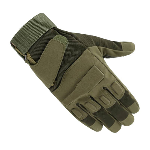 Armeegrüne taktische Handschuhe