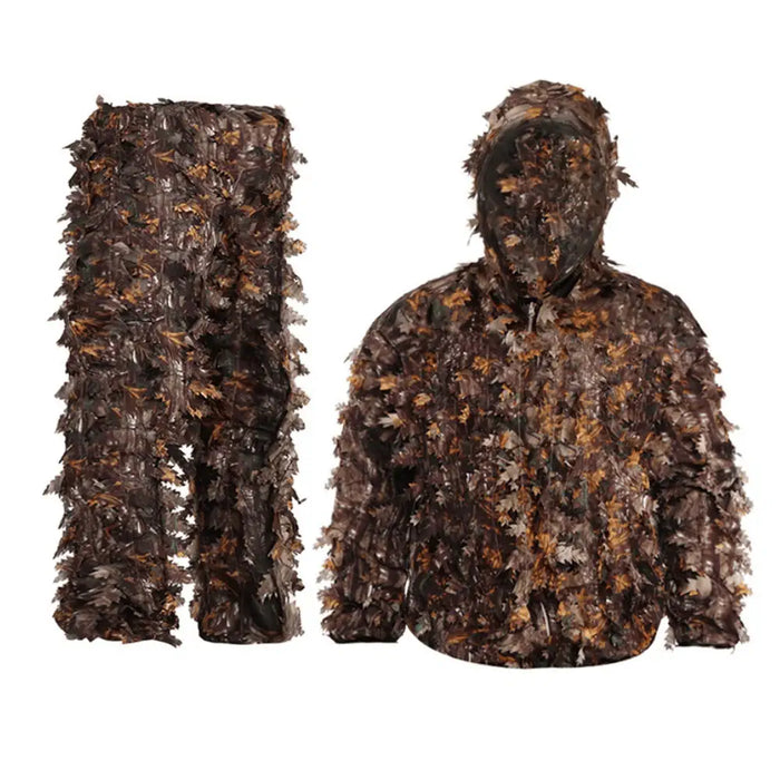 Ghillie Suit Camouflage 3D Farbe braun