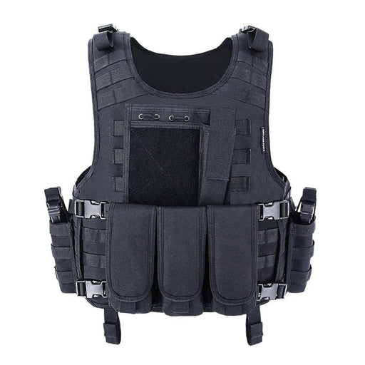 Gilet Tactique Airsoft Noir
