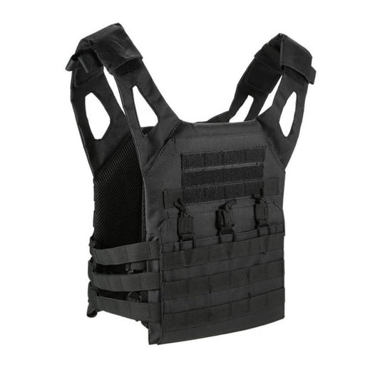 Gilet Tactique Porte Plaque noir