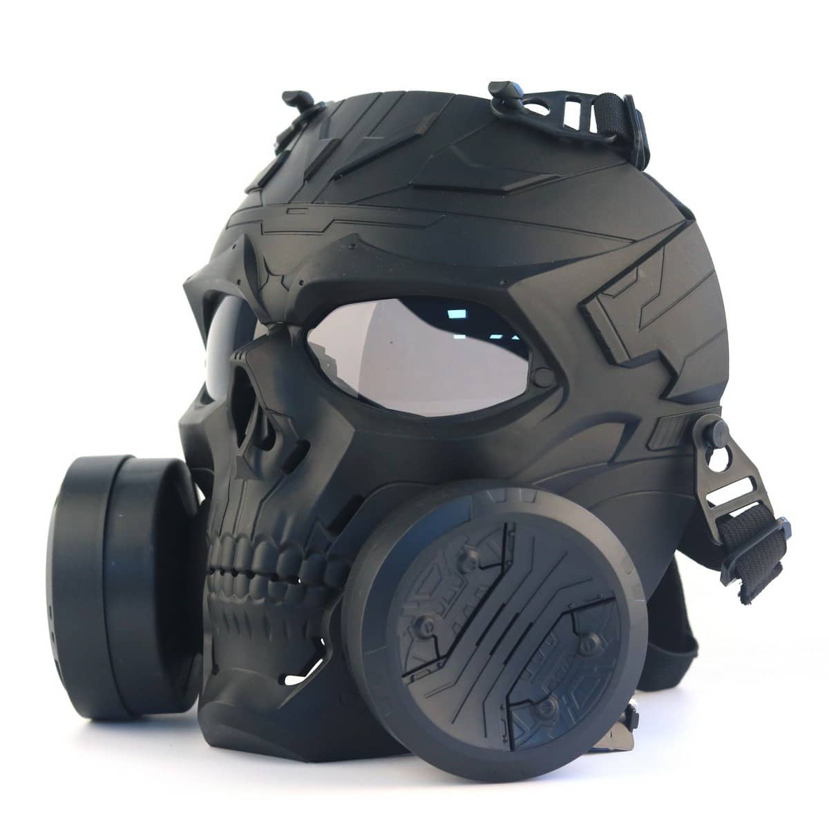 Masque Airsoft Tête de mort 2 filtres