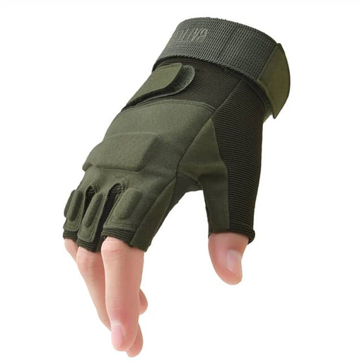Army green combat mitts