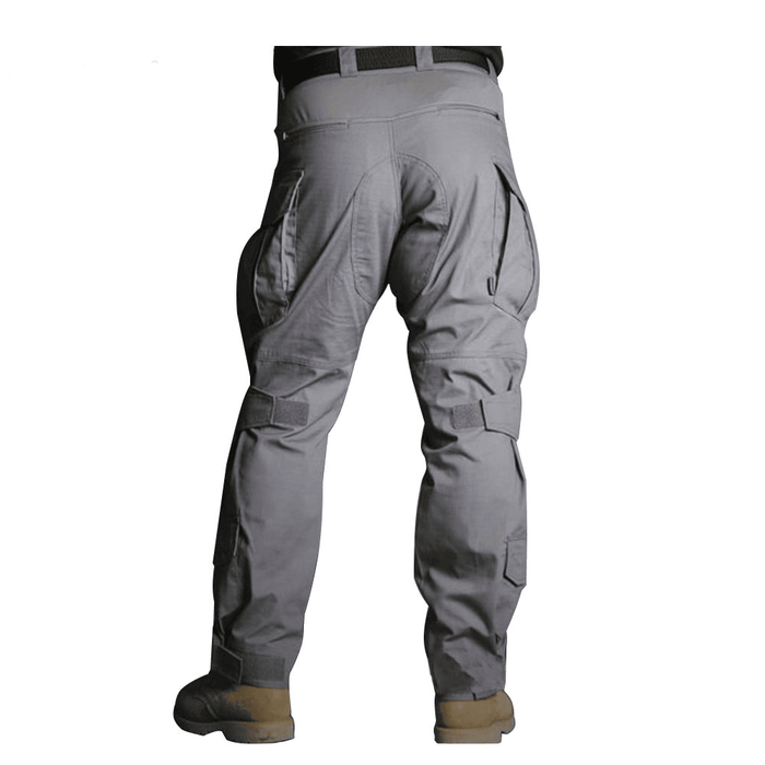 Pantalon Style Militaire Homme BDU Gris