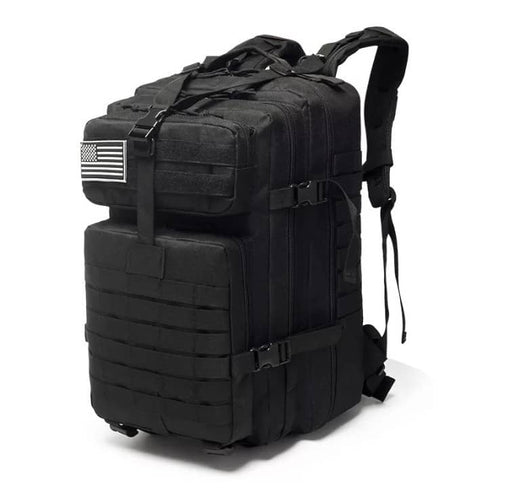 Sac à dos Militaire 50L Noir MOLLE