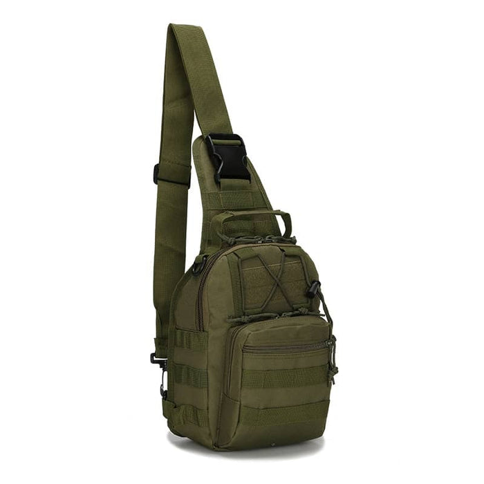 Azarxis Pochette EDC Tactique Militaire - Sac Banane Molle Avec 2 Sacs Pour Randonnée, CS Et Camping