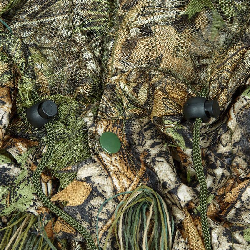 Tenue Ghillie Suit Camouflage en 3D pour l'Airsoft
