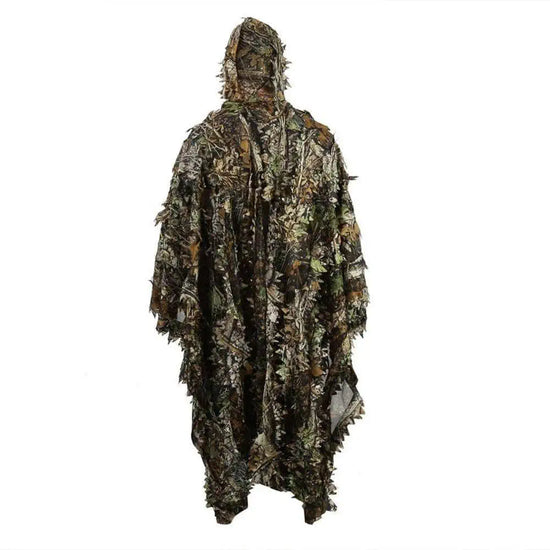 Tenue camouflage sniper poncho couleur forêt
