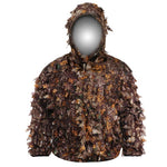 Veste ghillie suit marron camouflage 3D