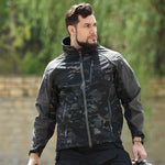 Veste style militaire homme camouflage