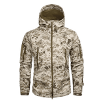 Veste militaire avec camouflagedesert digital