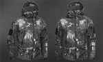 Veste Militaire Python Noir avec camouflage