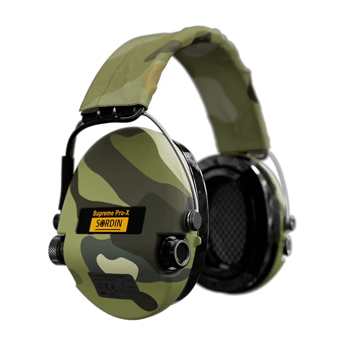 SORDIN Supreme Pro-X LED camo Tactical Noise Cancelling-Kopfhörer