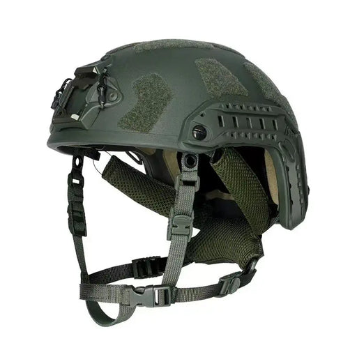Kugelsicherer taktischer Helm grün