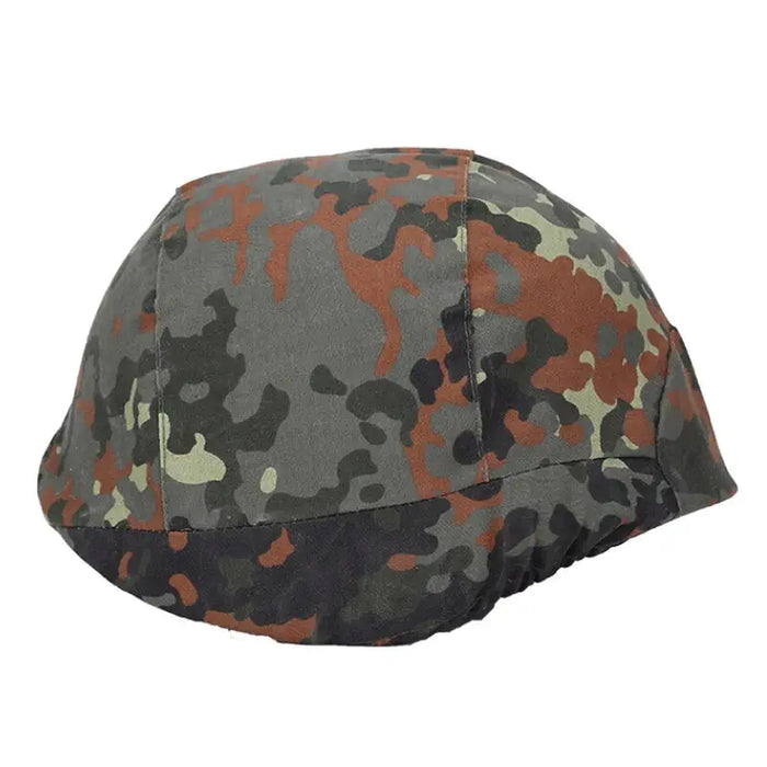 Flecktarn Camouflage Helmüberzug
