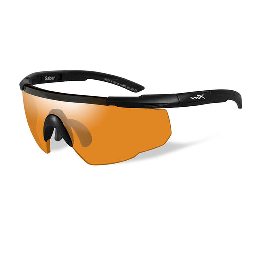 Ballistische Schutzbrille Saber Advanced orangefarbene Scheibe