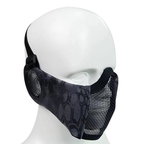 Airsoft-Maske Camouflage Python Black