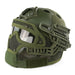 Airsoft-Helm Custom Armeegrün