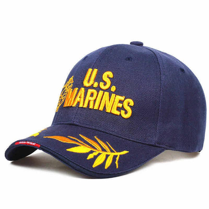 US Marines Cap Blau