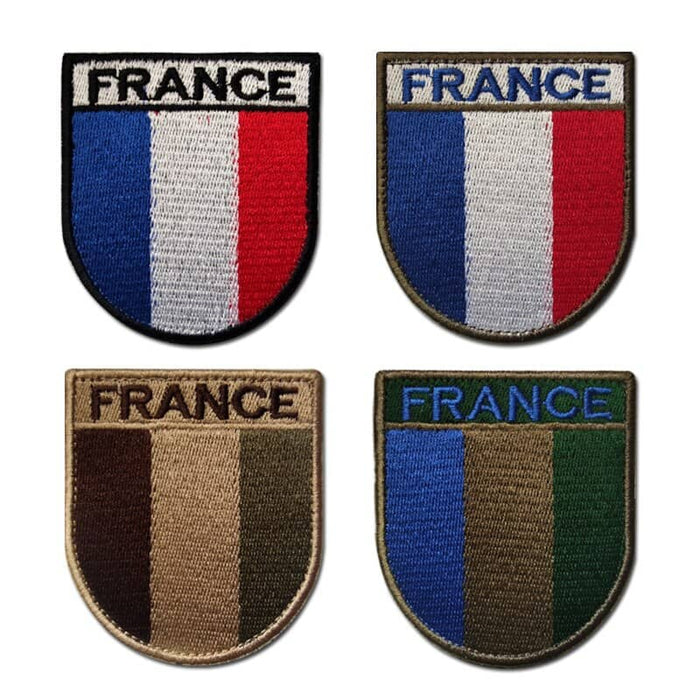 französisches Militärwappen Patches