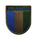 französisches Militärwappen grün