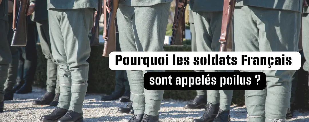 Why are French soldiers called poilus?
