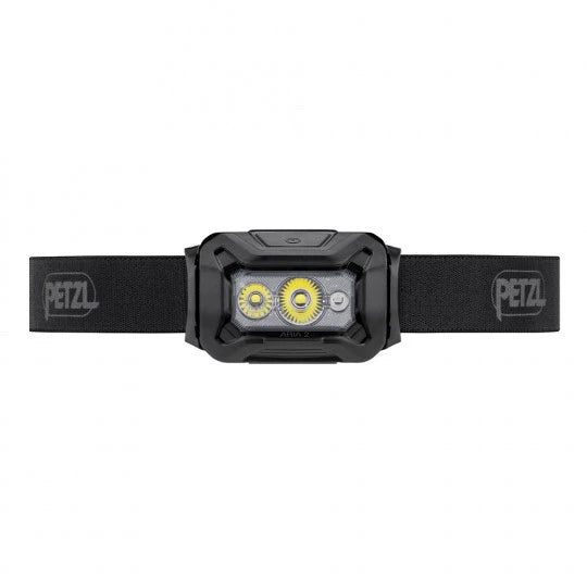 Petzl Hybrid 450 lumen Aria 2 military headlamp Army Black