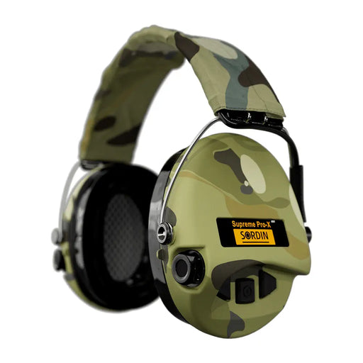 Supreme Pro-X LED camo tactical earmuffs