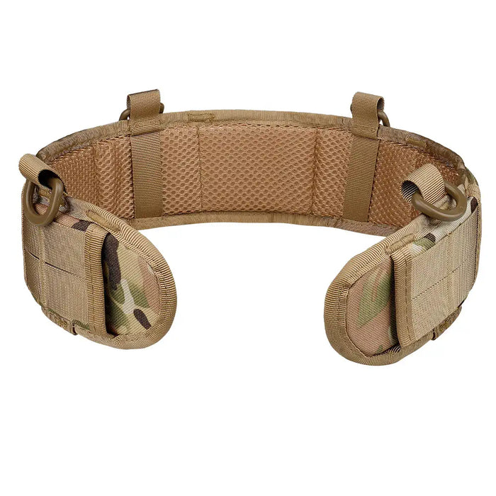 Tactical MOLLE belt on CP belt