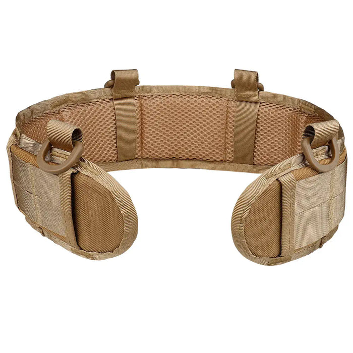 Tactical MOLLE belt on belt Khaki