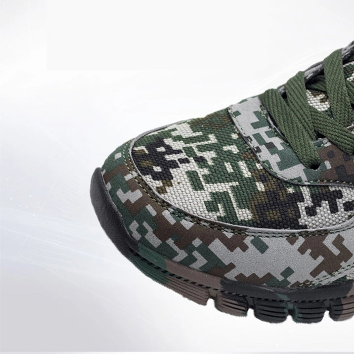 Digital military-style jungle shoe